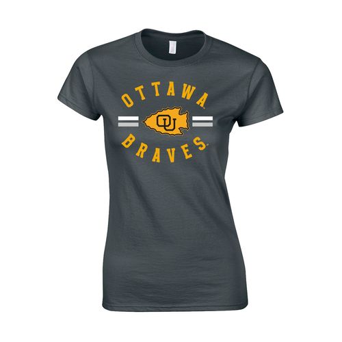Picture of Women's Semi-Fitted Classic T-Shirt  - Charcoal