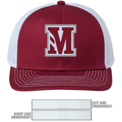 Picture of The Game Everyday Trucker Cap - Maroon/ White