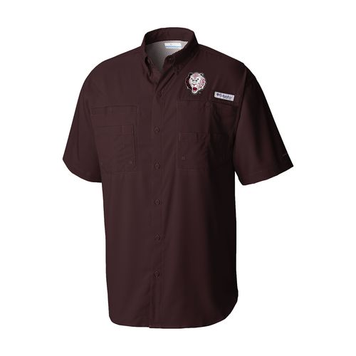 Picture of Men's Tamiami Short Sleeve Shirt - deep maroon