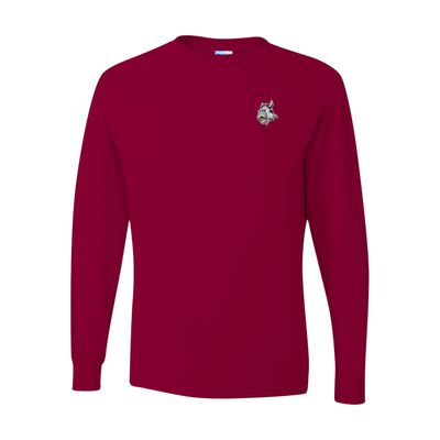 Picture of Dri-Power Long Sleeve T-Shirt - Cardinal