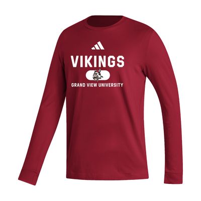 Picture of Men's Fresh Long Sleeve Tee  - Power Red