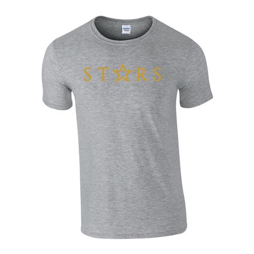 Picture of Youth Classic T-Shirt - Sport Grey - Logo Text Drop