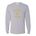 Picture of Dri-Power Long Sleeve T-Shirt - Athletic Heather - Logo Text Drop