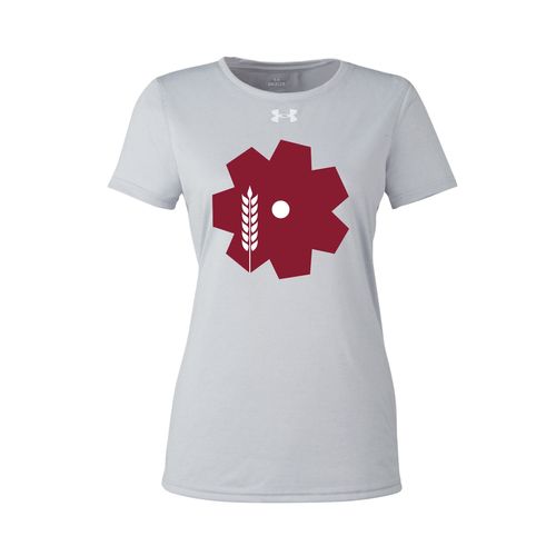 Picture of UA Womens Team Tech T-Shirt - Grey Light Heather