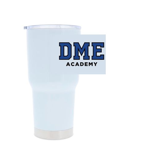 Picture of 30oz Stainless Steel Tumbler - white