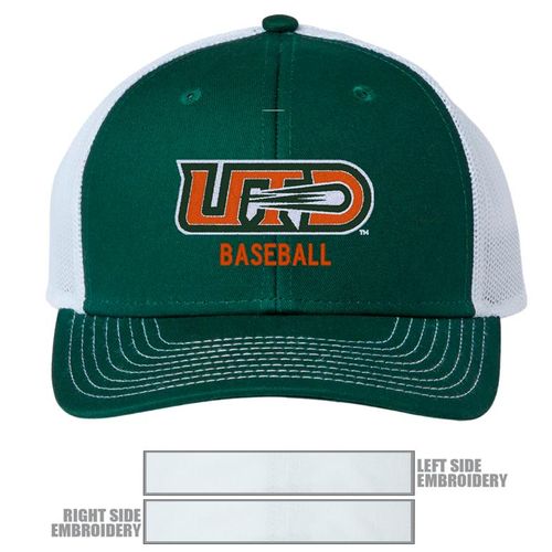 Picture of The Game Everyday Trucker Cap - Dark Green/ White
