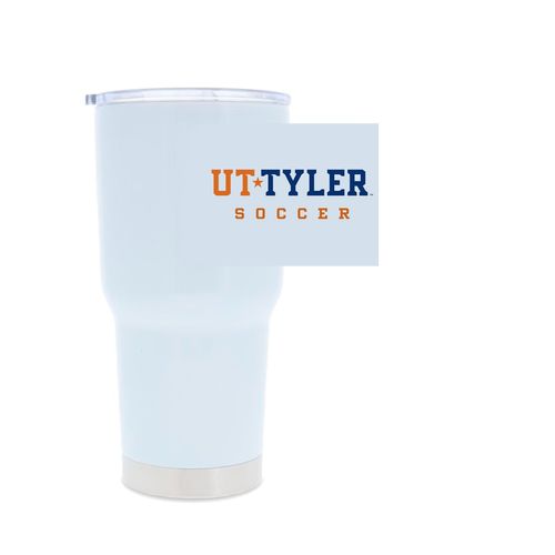 Picture of 30oz Stainless Steel Tumbler - white