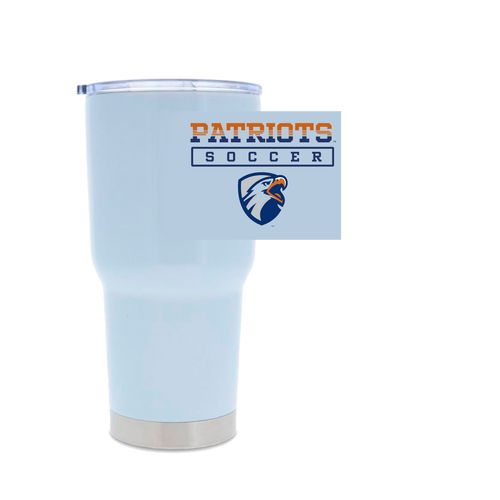 Picture of 30oz Stainless Steel Tumbler - white