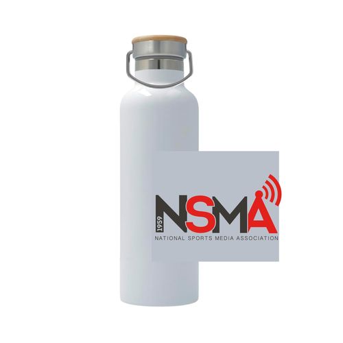 Picture of 25oz Stainless Steel Thermos - White