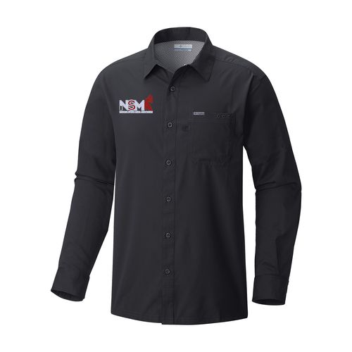 Picture of Men's Slack Tide Long Sleeve Shirt - Black