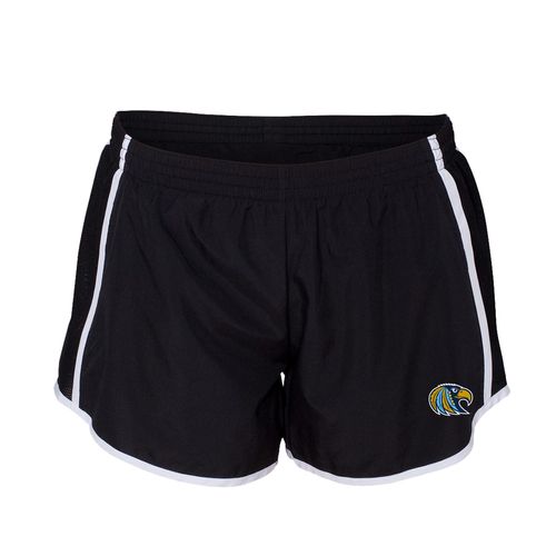Picture of Augusta Ladies Pulse Shorts - black white
