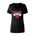 Picture of Women's Semi- Fitted Premium V- Neck T-Shirt  - Red Heather