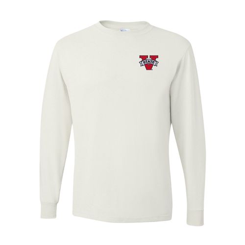 Picture of Dri-Power Long Sleeve T-Shirt - White
