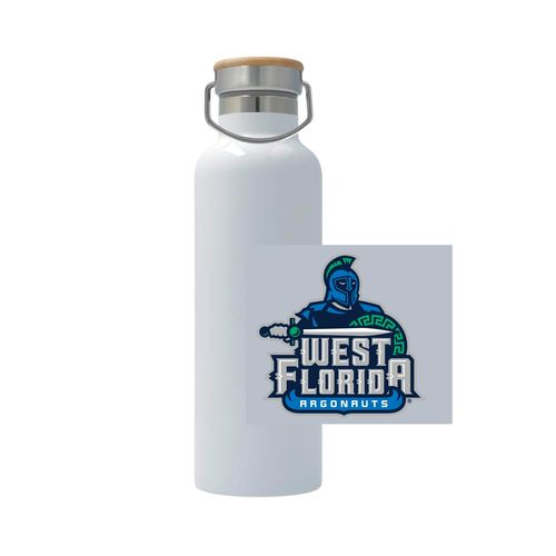 Picture of 25oz Stainless Steel Thermos - white