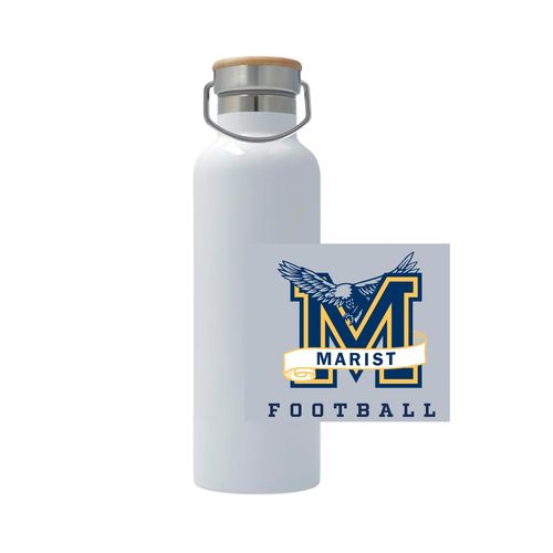 Picture of 25oz Stainless Steel Thermos - White