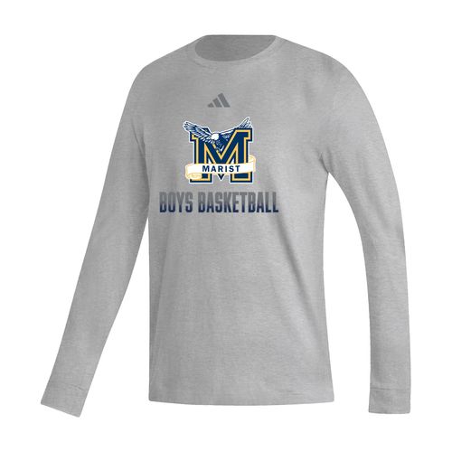 Picture of Men's Fresh Long Sleeve Tee  - Medium Grey Heather