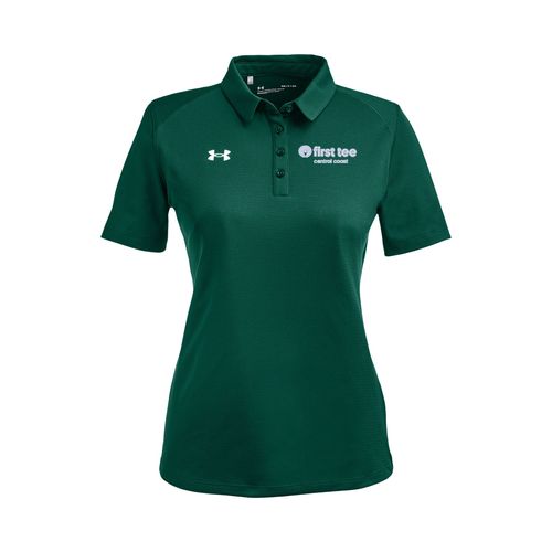 Picture of UA Womens Tech Polo - Forest Green