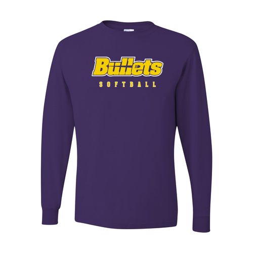 Picture of Dri-Power Long Sleeve T-Shirt - Deep Purple