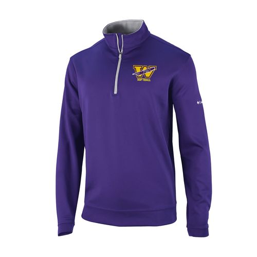 Picture of Men's Omni-Wick Wickham Hills 1/4 Zip - uw purple