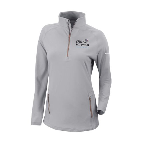 Picture of Women's Omni-Wick Outward Nine 1/4 Zip - cool grey