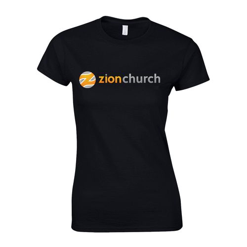 Picture of Women's Semi-Fitted Classic T-Shirt  - Black