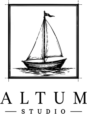 Altum Studio banner logo