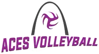Aces Volleyball Club banner logo