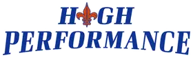 High Performance Volleyball banner logo