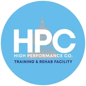 High Performance Co. Training and Rehab Facility banner logo