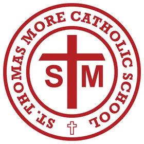 Saint Thomas More School banner logo