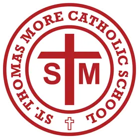Saint Thomas More School banner logo