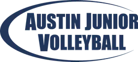 Austin Junior Volleyball Girls banner logo