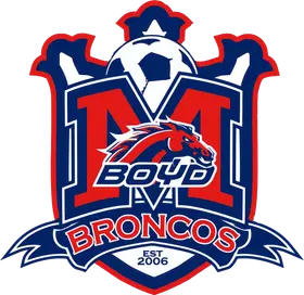 McKinney Boyd High School Soccer banner logo