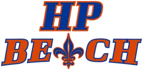 High Performance Beach Volleyball banner logo