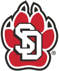 The University of South Dakota banner logo