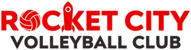Rocket City Volleyball Club banner logo