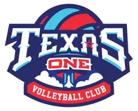 Texas One Volleyball Club banner logo