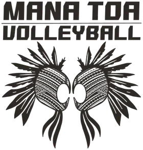 Mana Toa Volleyball banner logo
