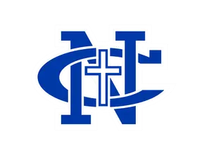 Newman Central Catholic High School banner logo