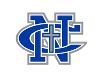 Newman Central Catholic High School banner logo