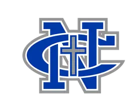 Newman Central Catholic High School banner logo
