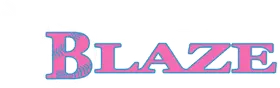 Metro East Blaze Softball banner logo