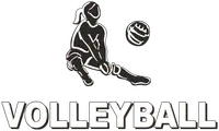 H2 Volleyball banner logo