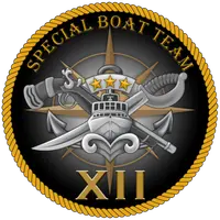 Special Boat Team 12 banner logo