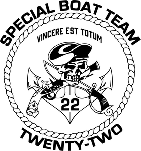 Special Boat Team 22 banner logo