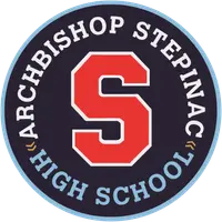 Archbishop Stepinac High School banner logo