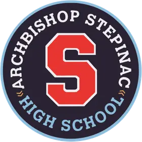 Archbishop Stepinac High School banner logo