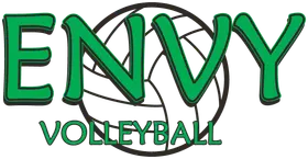 ENVY Volleyball Club banner logo